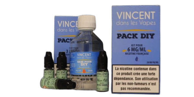 Pack DIY 20/80 210ml - Vincent dans les Vapes