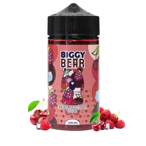 Biggy Bear E-liquide - Cerise Framboise Frais 200ml
